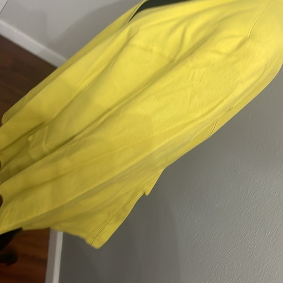 Givenchy Yellow Green Wool Blazer - Picture 4 of 12